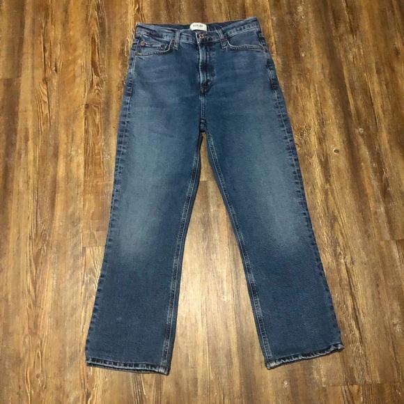 Agolde Jeans Women's 26 Vintage High Rise Bootcut in Prophecy Wash Denim - Picture 1 of 5